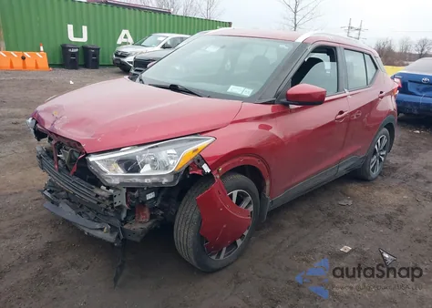 2019 Nissan Kicks Sv from USA, damaged, VIN 3N1CP5CU2KL485092